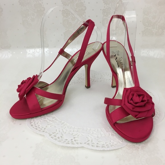 dark pink shoes for wedding